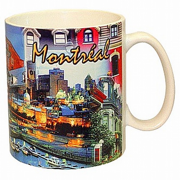 MONTREAL Kanada große ! Kaffeetasse ,Canada Souvenir Tasse,Coffee Mug