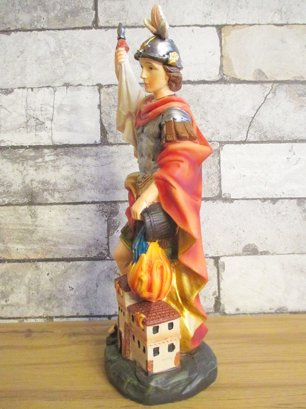 Heiliger Florian Schutzpatron Der Feuerwehr Cm Statue Kirche