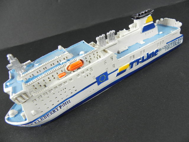 Ship Model Car Ferry Fardy Finn Trelleborg 17cm Polyresin Eng Sweden EBay