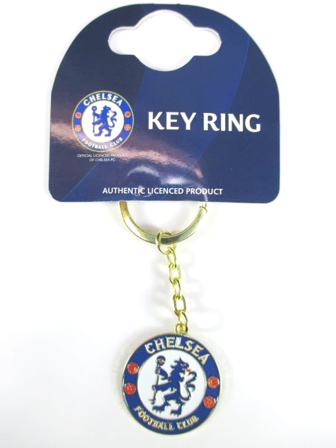 FC Chelsea London Key Ring Logo Metal Keyring, Football Premier League ...