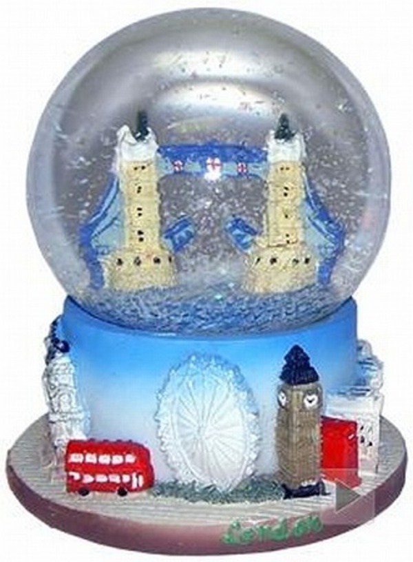 London Schneekugel Telefonzelle England Snowglobe Souvenir,Neu 