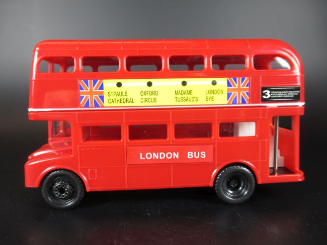 London Bus Double Decker Money Box Money Box, Plastic,14,5 cm, NEW | eBay