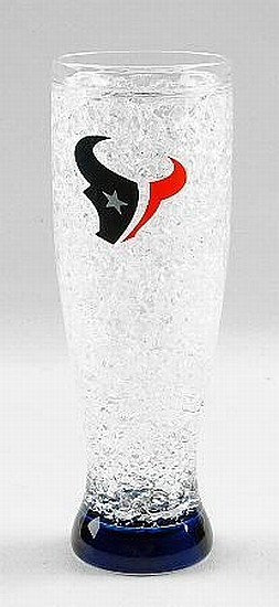 HOUSTON TEXANS Crystal Kühl PILS Bierglas,NFL Football  