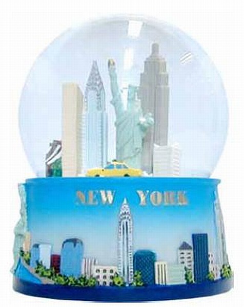 SCHNEEKUGEL NEW YORK Freiheitsstatue,Empire,Skyline  