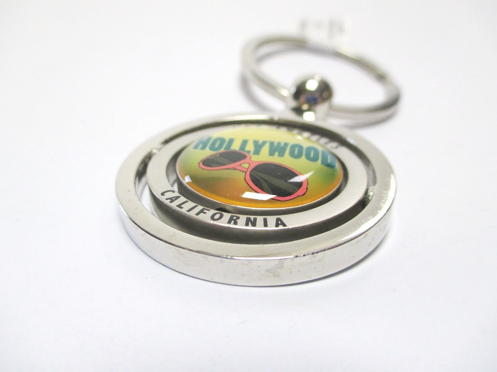 Los Angeles Schlüsselanhänger Hollywood Metall Souvenir keychain