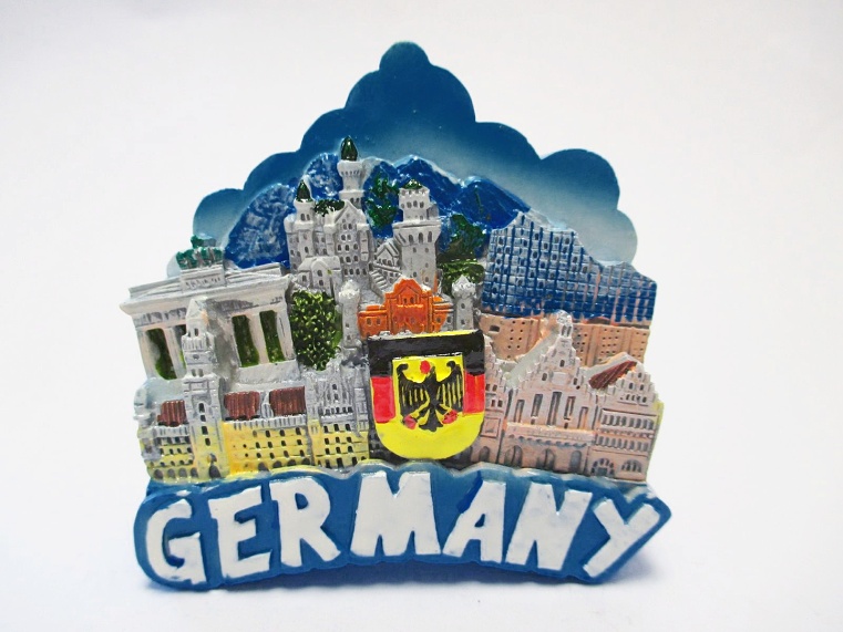 Frankfurt Römer Poly Fridge Magnet  Souvenir Germany Deutschland