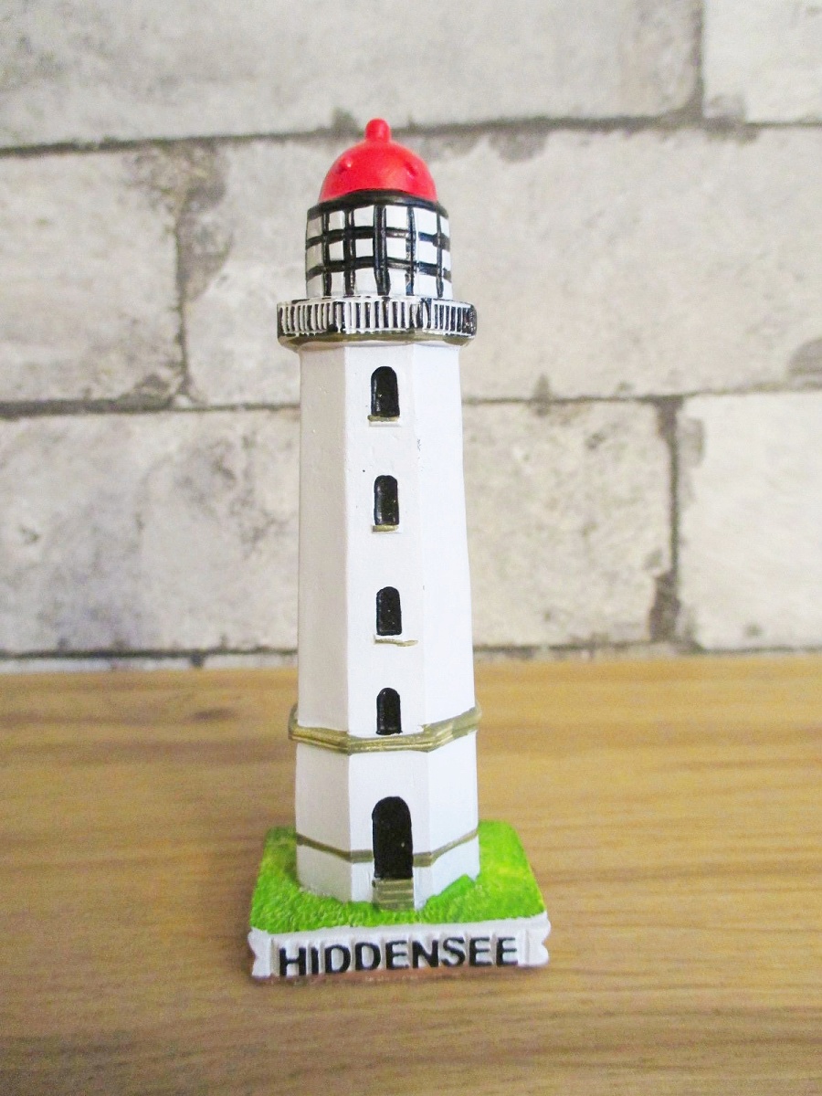 Leuchtturm Ostsee,10 cm aus Keramik Glanzoptik Souvenir Modell,Neu 