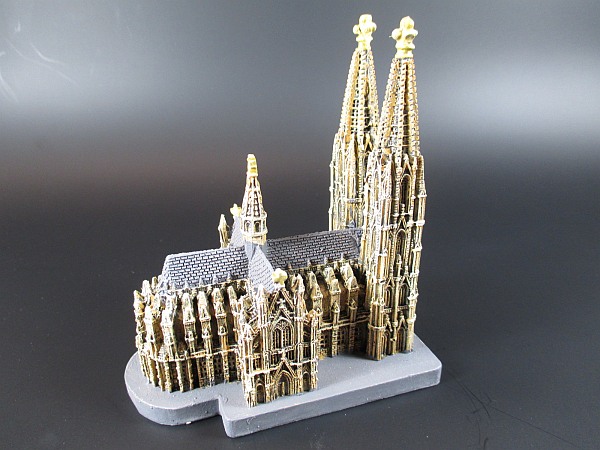 Germany,8,5 cm,super schön Köln Dom Cologne Souvenir Poly Modell in Gift Box 
