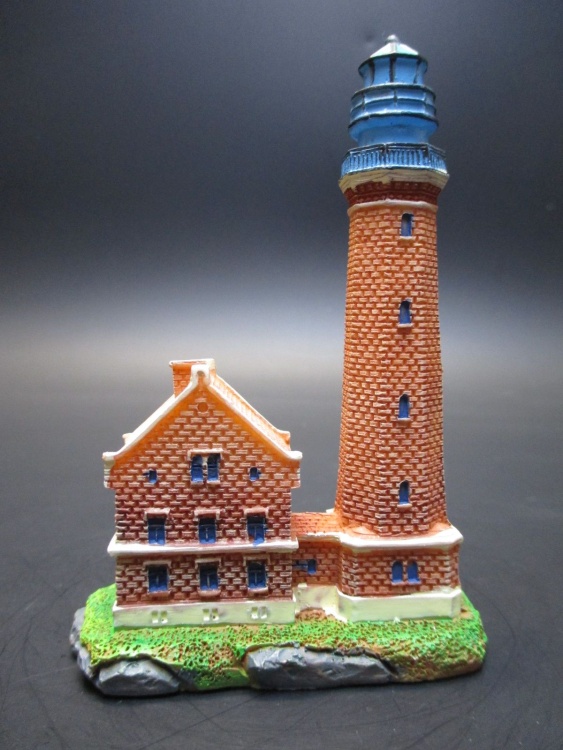 Leuchtturm Greifswalder Oie Ostsee Poly Modell Souvenir Germany Lighthouse