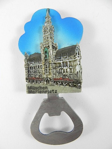 Magnet Heidelberg Germany,Poly 3 D Relief Souvenir Flaschenöffner 