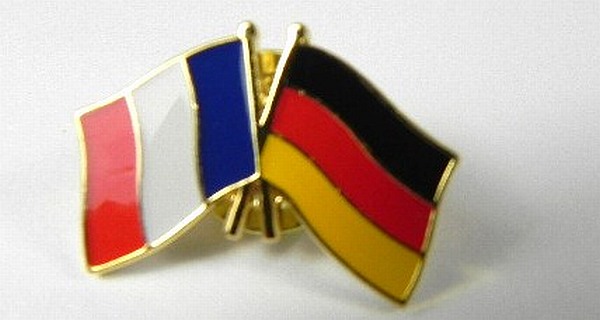 DEUTSCHLAND FRANKREICH Freundschafts Flaggen Pin,Neu