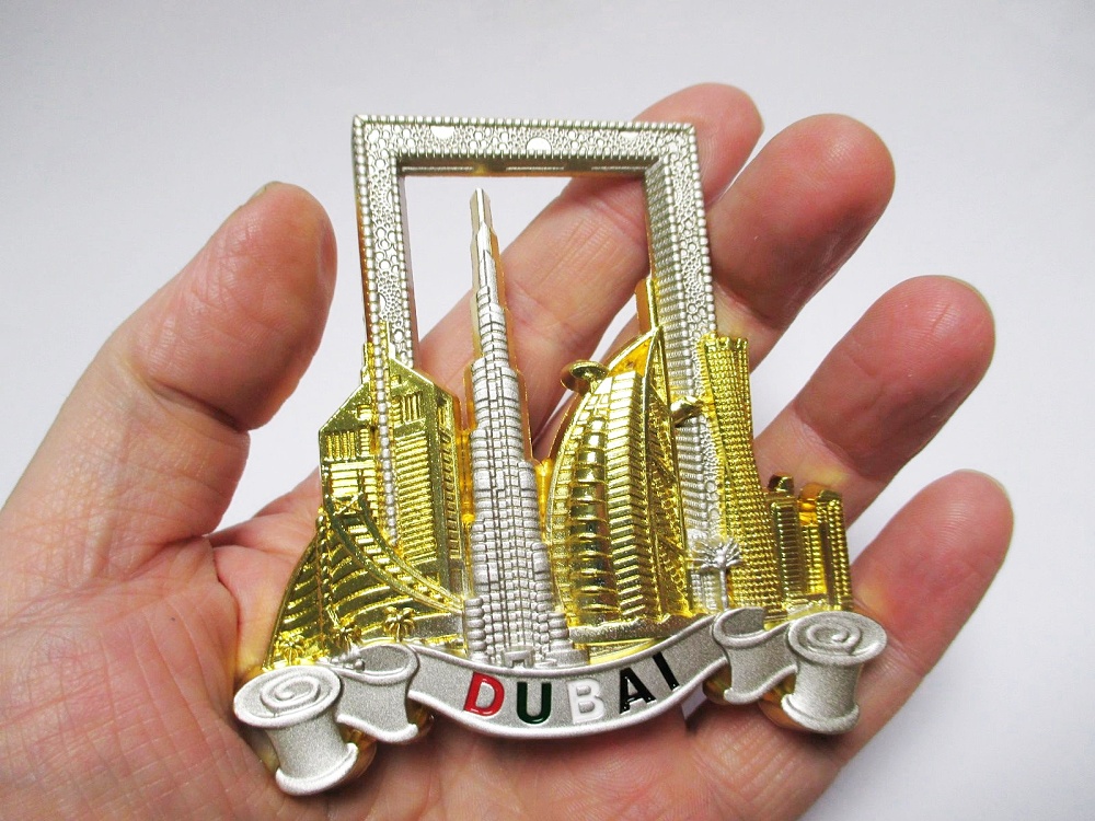34sigo Dubai Magnet Metall The Frame Burj Kalifa Al Arab Emirates Jumeirah 