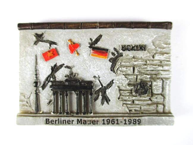 Berlin Foto Magnet 8cm Souvenir Germany Brandenburger Tor Collage