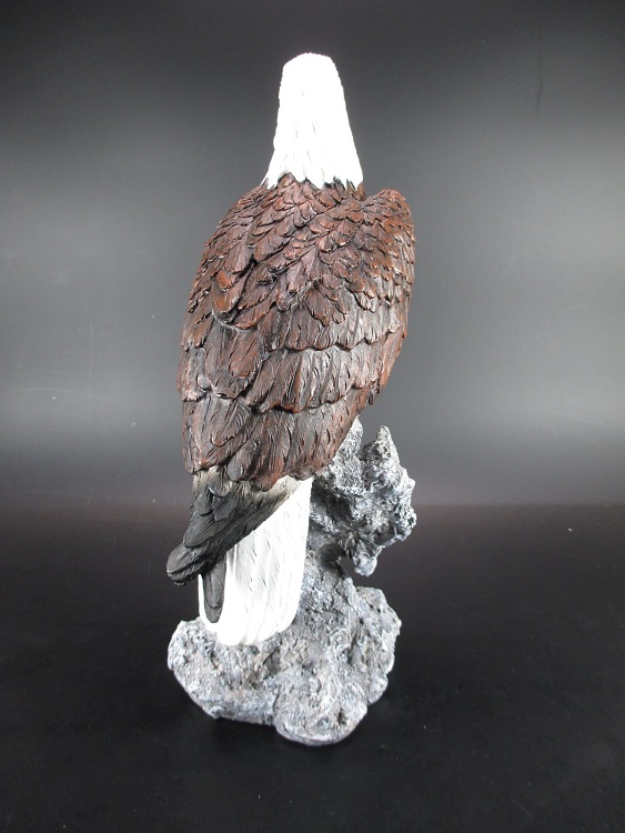 Weißkopfseeadler Eagle Poly Adler Figur 32 cm auf Fels,Neu | eBay