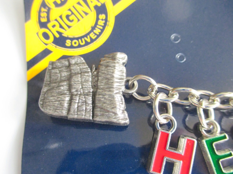 Helgoland Metall Magnet XL mit Kette Souvenir Germany 15 cm !!! 