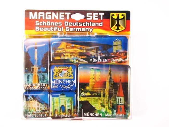 Poly Box Nostalgie Set NEU Good Year Reifen Logos Magnet Set 9 tlg 