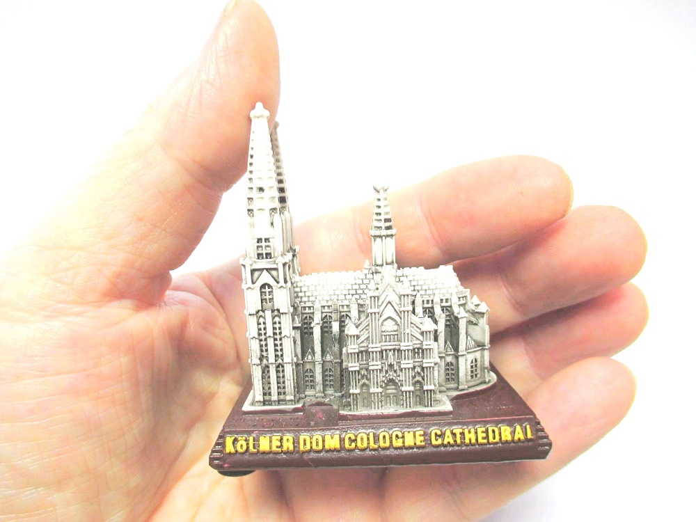 Köln Dom Cologne Souvenir Poly Modell in Gift Box Germany,8,5 cm,super schön 