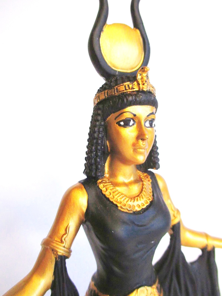 NEU,Sammlerfigur Poly,Egypt,Cleopatra Kleopatra Bastet Ägypten,12 cm 