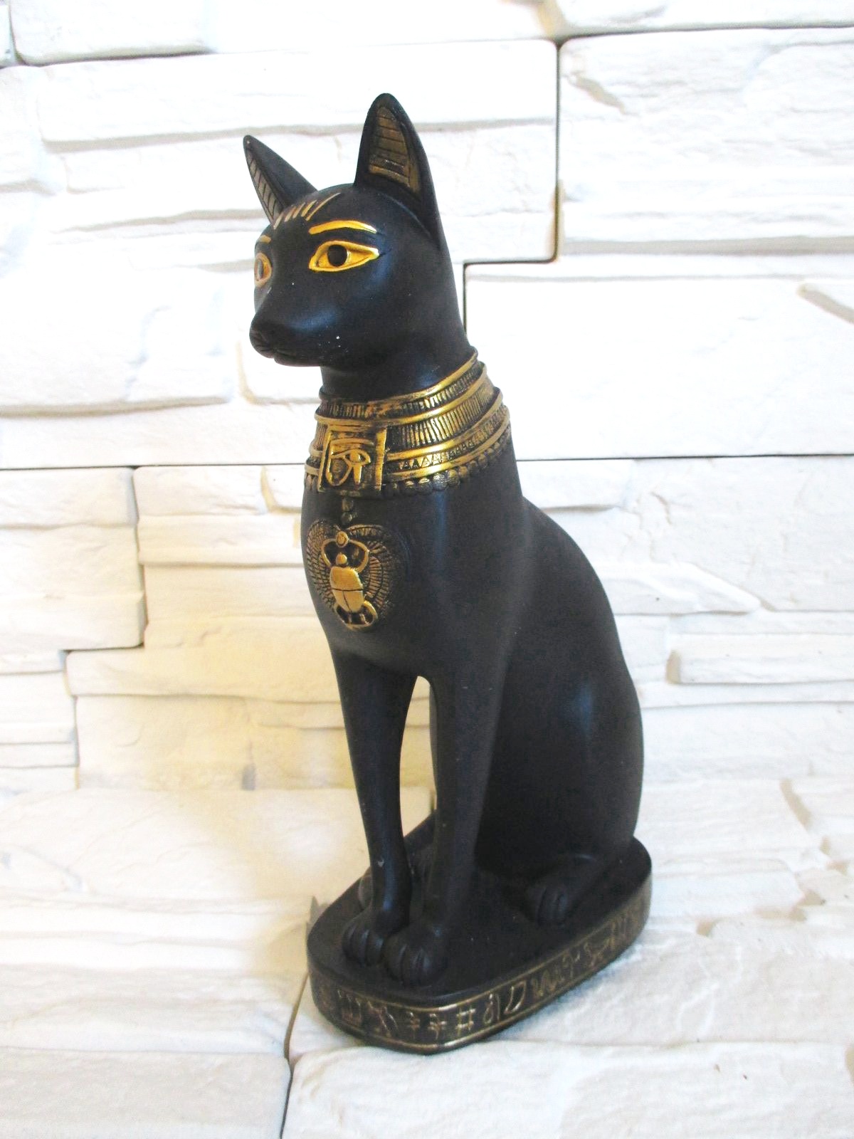 Ägyptische satanische Katze Autositzbezüge, ägyptische Mythologie Autositze  Beschützer, Halloween verrückte Katzenpfoten, gotisches Autozubehör -  .de