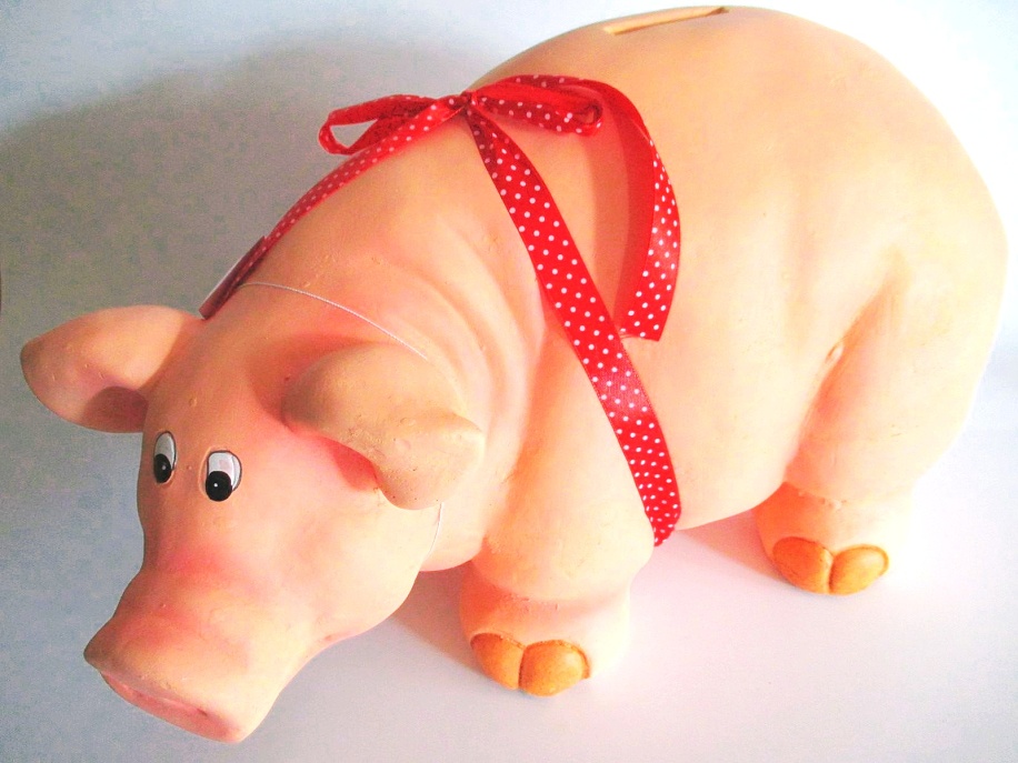 Spardose Auto Wohnwagen Sparschwein Holiday 29 cm Money Box Bank