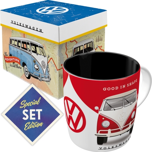 coffee mug Special Edition Good in Shape VW Kaffeetasse mit Box Becher 330 ml 