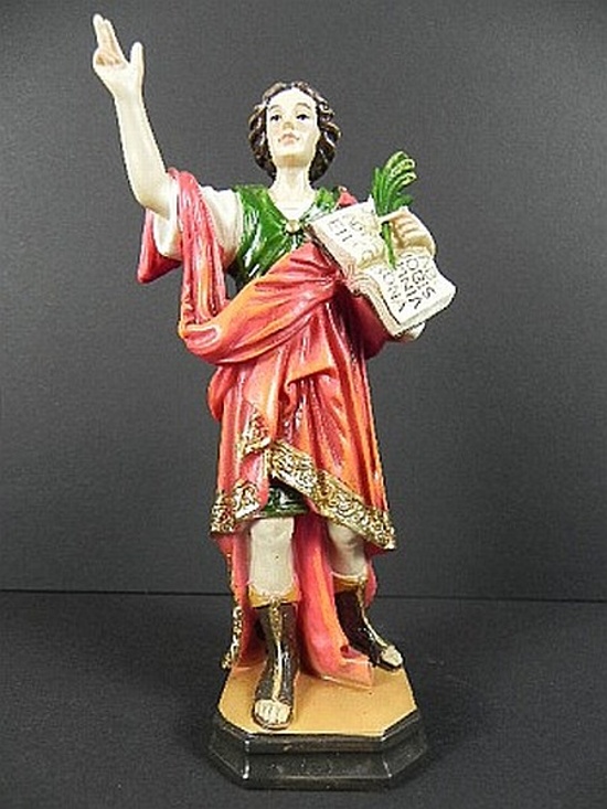 Jesus mit Kommunionkind Junge stehend,Kommunion,15 cm Polyresin Figur,neu