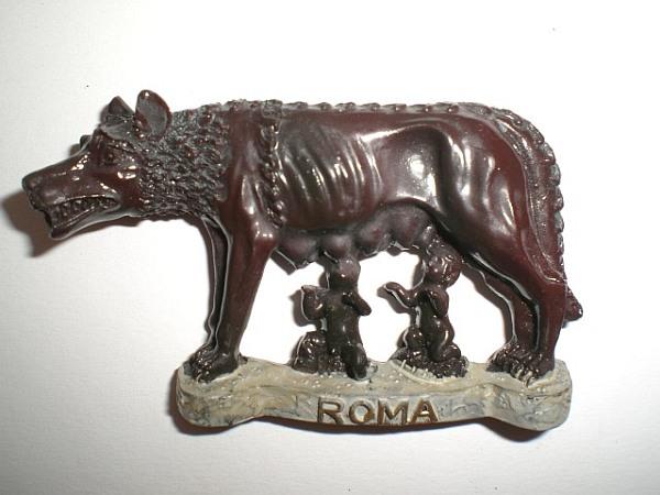 Rom Italien Magnet Bilderrahmen 12 cm Foto Epoxid Reise Souvenir 