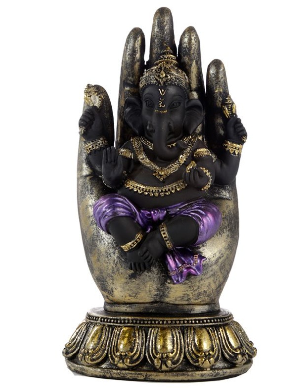Ganesha Hinduismus Indien Modell 20 cm Polyresin Elefant Figur
