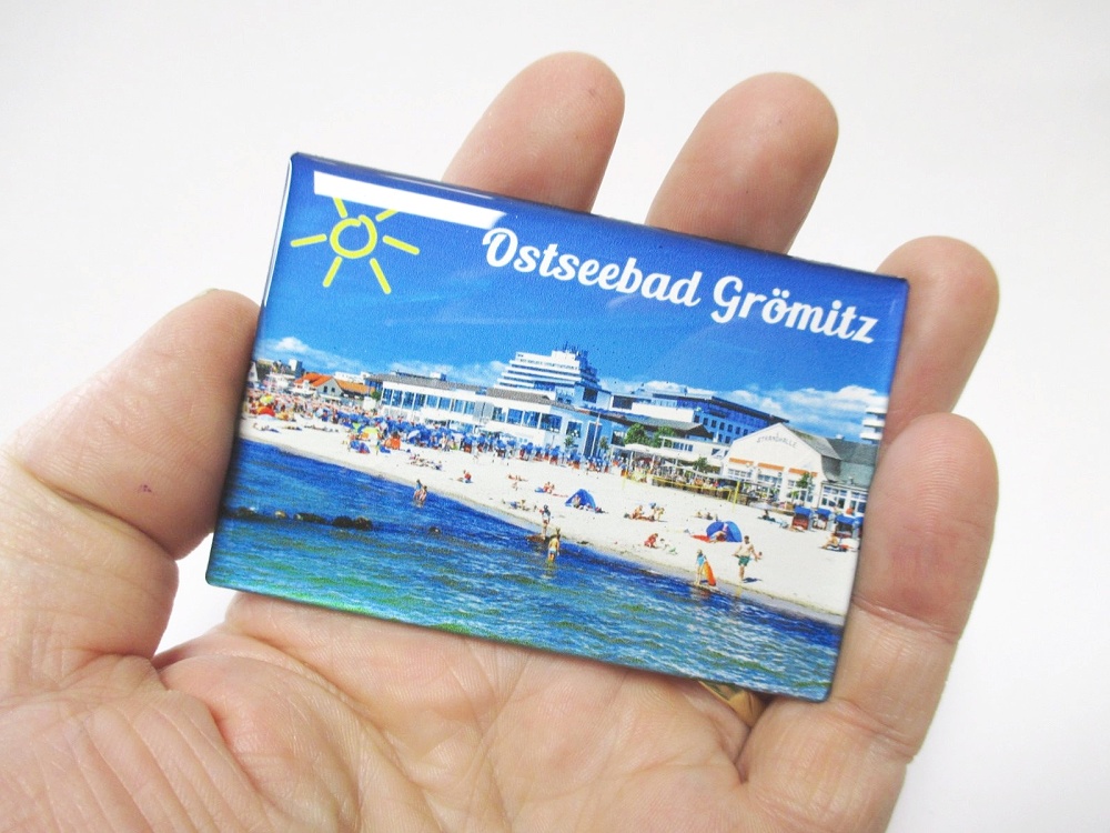 Grömitz Ostsee Schleswig Foto Magnet Reise Souvenir Germany 8 cm 