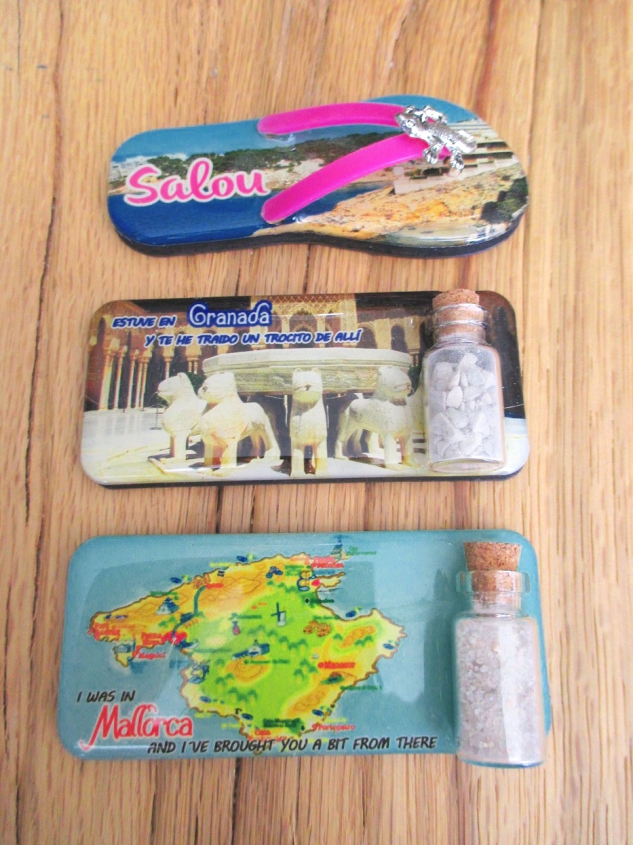 3D Magnete Frigo Souvenir Mallorca Spagna – Fatto A Mano In Resina – 8,3x4,5 Cm - 3