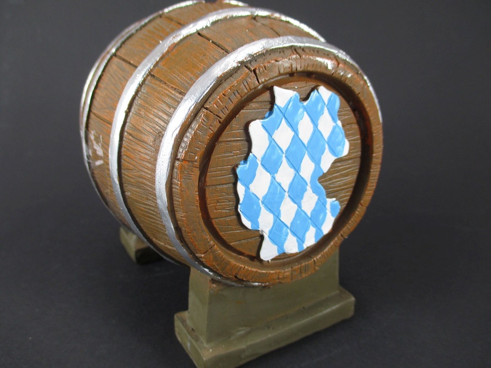 Spardose Bierfass Bayern Bierfaß Sparschwein 11cm Oktoberfest Germany 