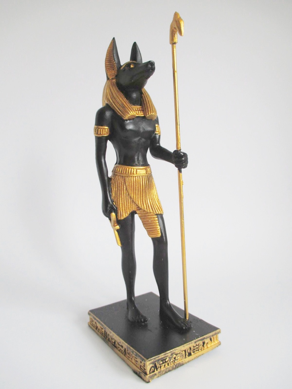 Polyresin Figur,Museum Kollektion,NEU Anubis Gott der Toten,41 cm