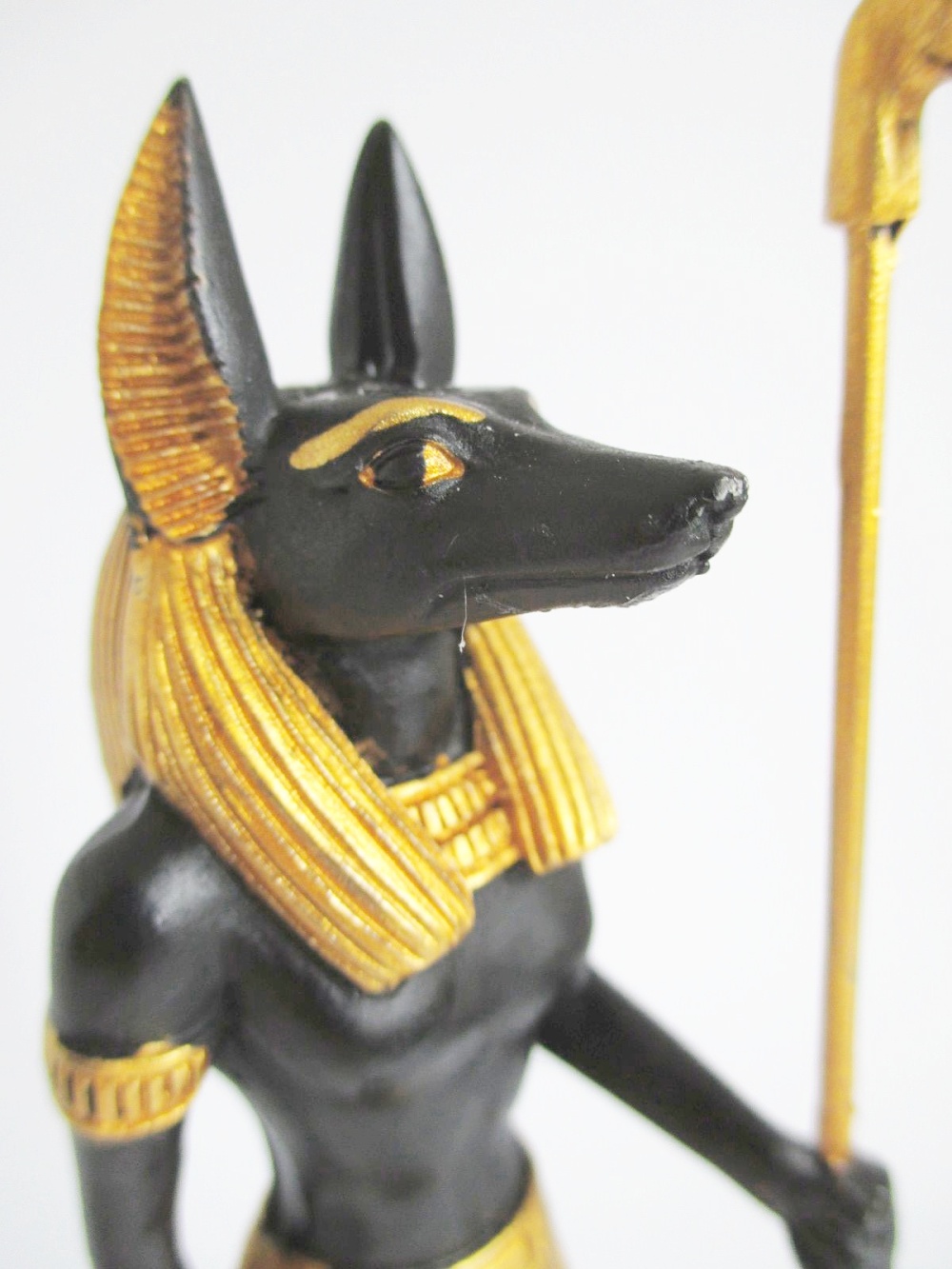 Polyresin Figur,Museum Kollektion,NEU Anubis Gott der Toten,41 cm
