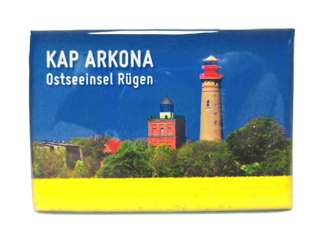 Rügen Kap Arkona Foto Magnet Reise Souvenir Germany Ostsee 