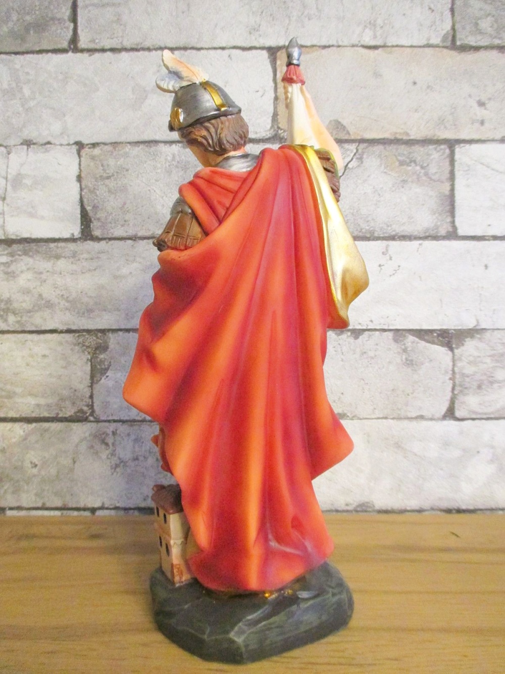 Heiliger Florian Schutzpatron der Feuerwehr 29 cm Statue Kirche Heiligenfigur Heiliger Florian Schutzpatron der Feuerwehr 29 cm Statue Kirche Heiligenfigur