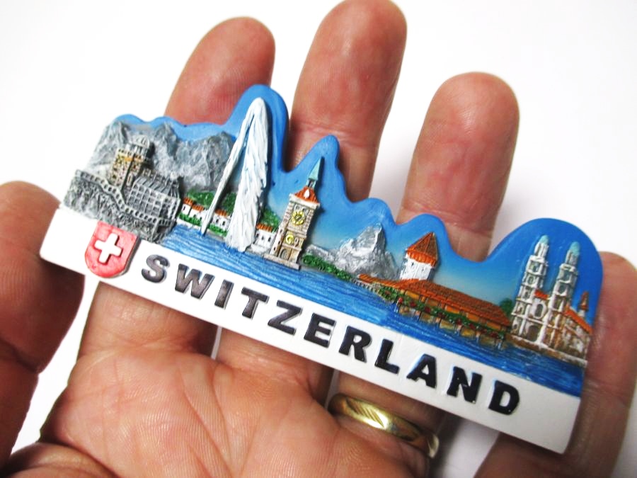 Zurich Genf Bern Switzerland Grossmünster Zytglogge Poly