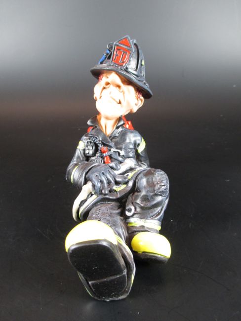 Feuerwehrmann Firefighter Funny Job Beruf Figur Profession,13 cm,Neu 