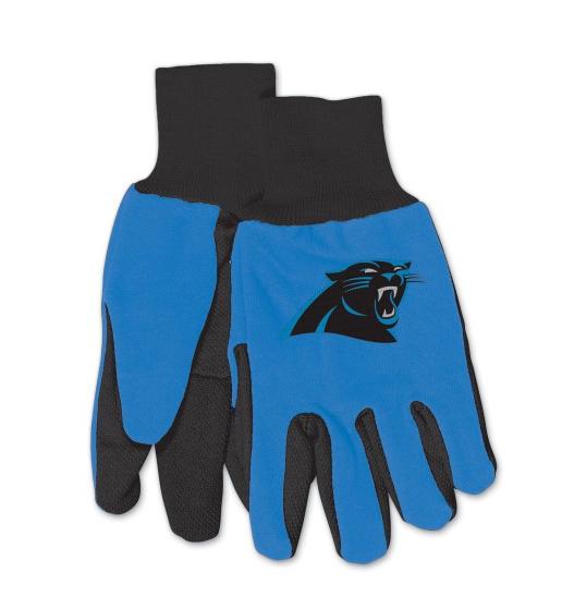 Carolina Panthers Handschuhe Sport Logo Nutzen Arbeit Garten Neu Farbige Palm 