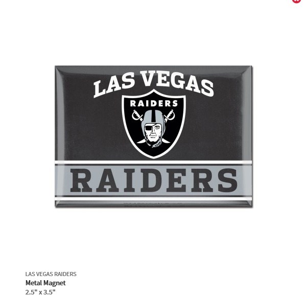 Las Vegas Raiders Auto Badge Emblem Aufkleber NFL Football aus Alu