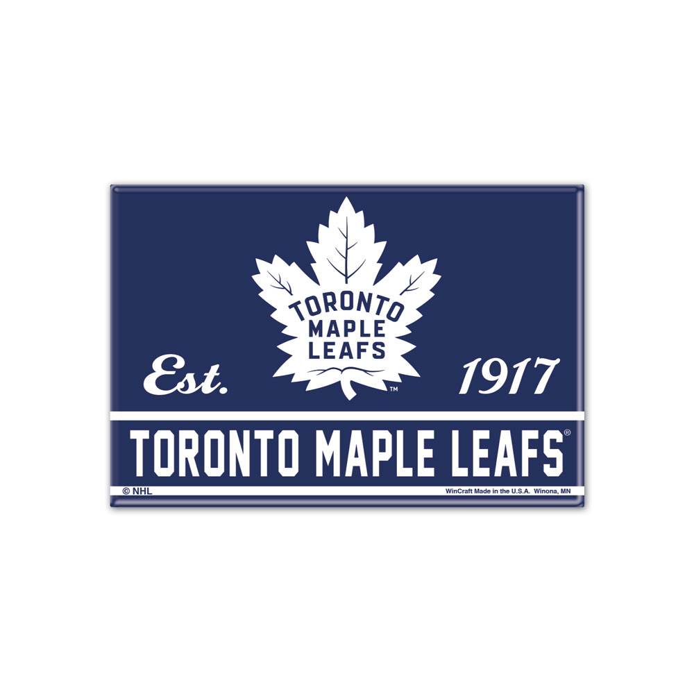 Toronto Maple Leafs Photo Magnet With Logo Nhl Ice Hockey Team Grundungsjahr Ebay