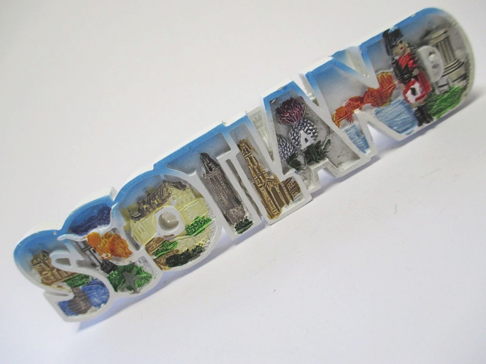 Schottland Buchstaben Souvenir Scotland Dudelsack Rind Schottland Buchstaben Souvenir Scotland Dudelsack Rind