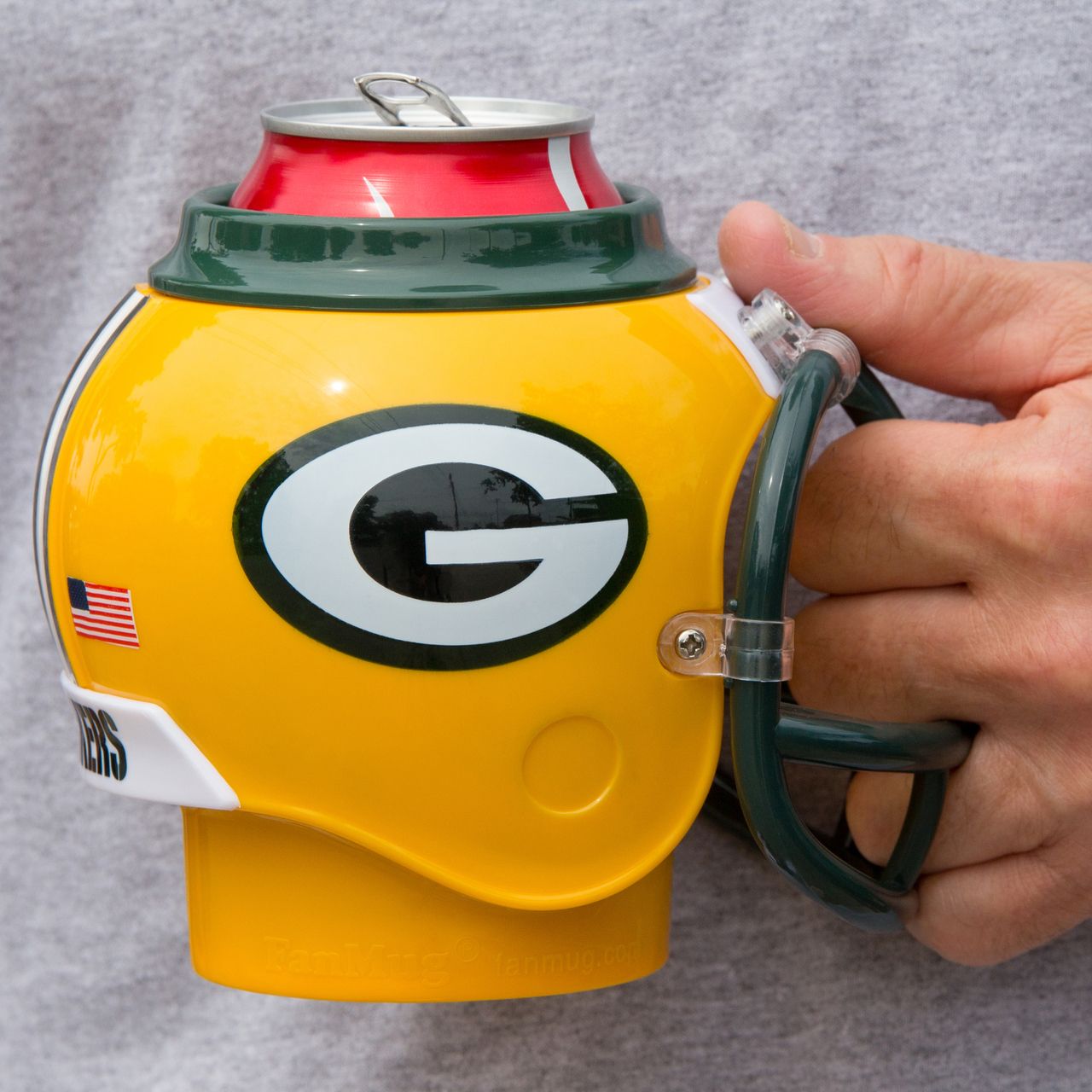 Green Bay Packers FanMug Helm Football Dosenhalter Tasse Becher Stiftbox 