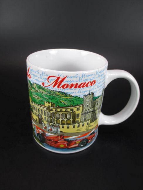 Monaco Monte Carlo Fürstentum Kaffeetasse,Souvenir Coffe Mug,New