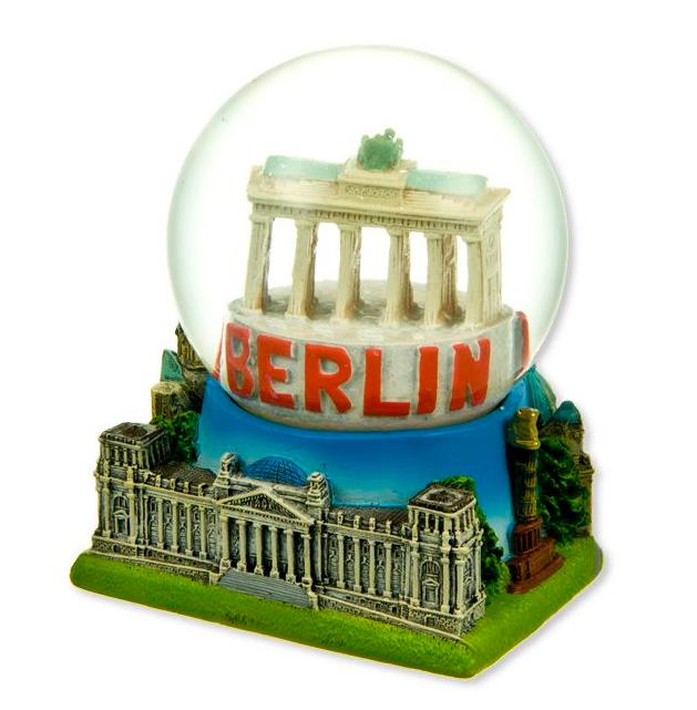 Berlin Schrift Magnet Brandenburger Tor Trabi . Poly Souvenir Germany