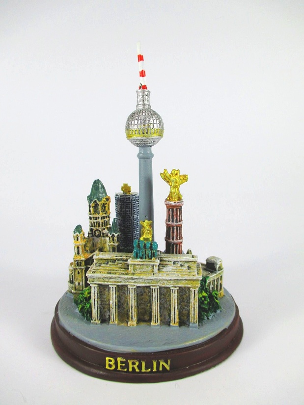 Berlin Modell 6er Collage Souvenir Germany Dom Reichstag Tor  ... 