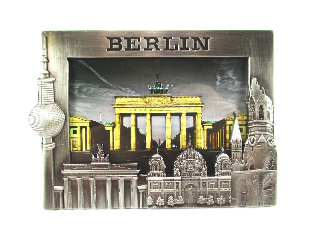 Berlin Metall Magnet Dom Tor Gedächtnis Kirche Reise Souvenir Germany
