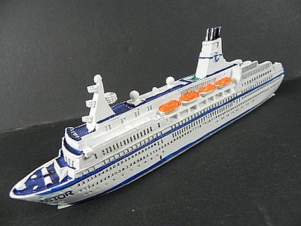 Schiff Modell Kreuzfahrtschiff Cruise MS Astor,18 cm Polyresin,Miniatur item 
