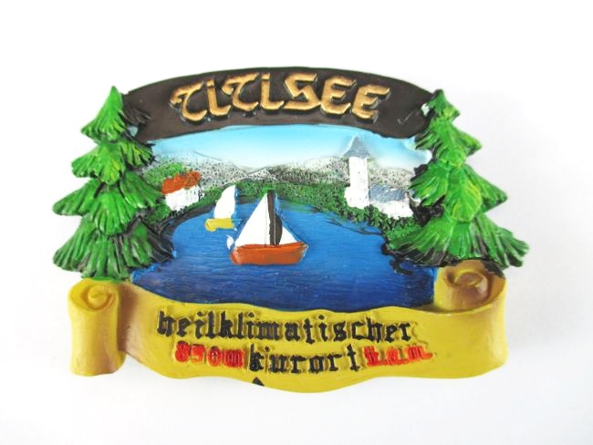 Schloss Herrenchiemsee Germany,2D Holz Magnet,Souvenir Deutschland 