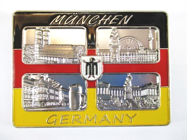 Germany Lineal Ruler 30 cm Souvenir,Berlin,Frankfurt,Köln,München ... 
