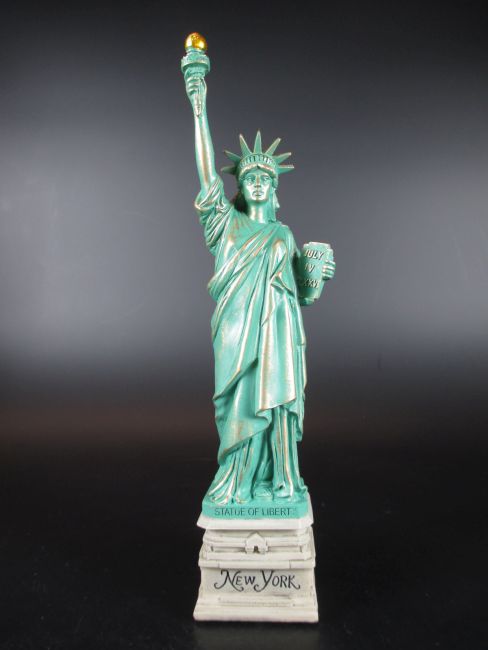 New York City Freiheitsstatue grün Statue Liberty 20 cm,Souvenir USA Amerika 
